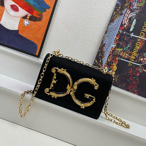Bảng Màu Túi Xách D&G Dây Xích Super Size 21 cm