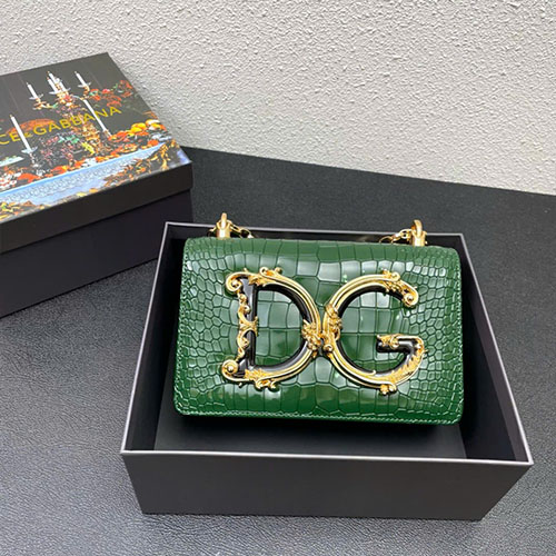 Bảng Màu Túi Xách D&G Đeo Chéo 5522 Super Size 21 cm