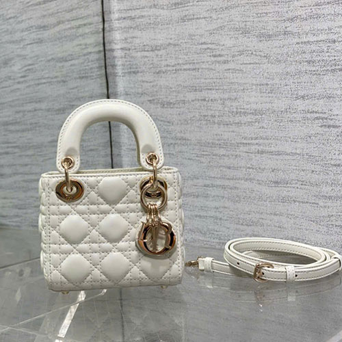 Bảng Màu Túi Xách Dior Lady 0611 Siêu Vip Size 17 cm