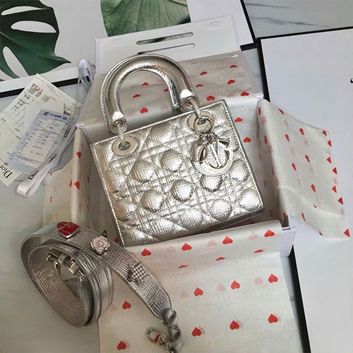 Bảng Màu Túi Xách Dior 3 Ô 0613 Siêu Vip Size 17 cm