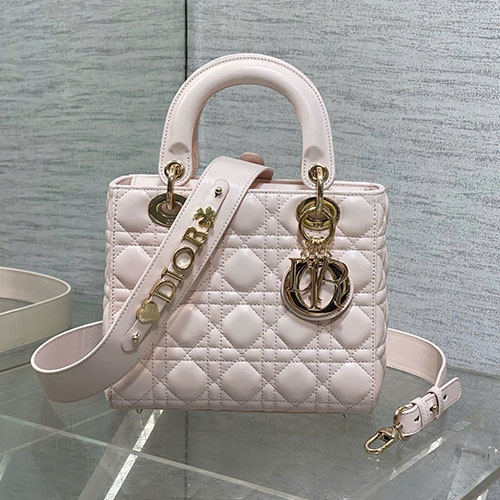 Bảng Màu Túi Xách Dior Lady 0610 Siêu Vip Size 20 cm
