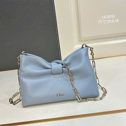 Bảng màu Túi xách Dior LAMBSKIN super dây xích đính nơ – Xuân Hè 2026