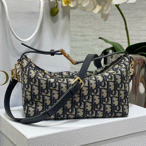 Bảng Màu Túi Xách Dior Nomad Handbag Màu Trắng Siêu Vip Size 22cm