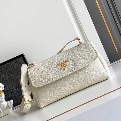 Bảng Màu Túi Xách Grainy Prada Aimee 1BC229 Siêu Cấp Size 31cm
