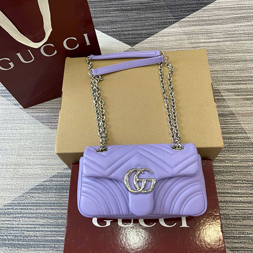 Bảng Màu Túi Xách Gucci GG Marmont 837280 Siêu Cấp Size 22 cm