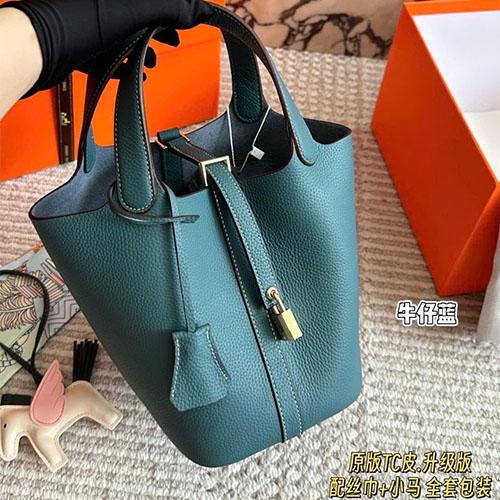 Bảng màu Túi xách Hermès Picotin Lock 18 TC Leather Nâng Cấp Super Full Box