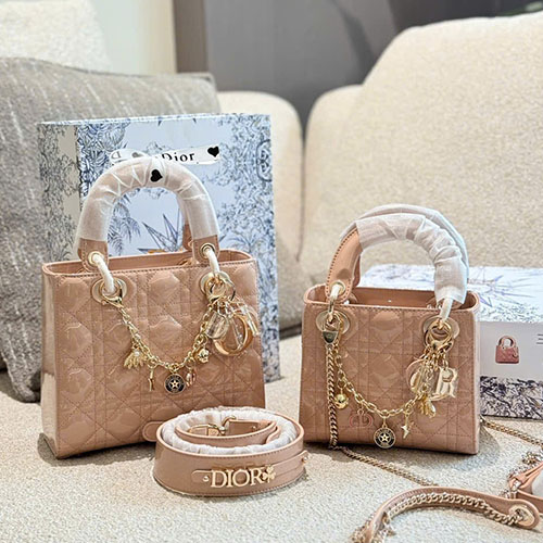 Bảng Màu Túi Xách Lady Dior Full Box Size 17cm & 20cm