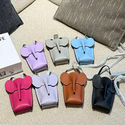 Bảng Màu Túi Xách Loewe New Elephant Phone Bag Full Box Size 19 cm