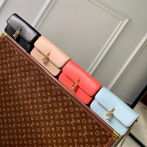 Bảng Màu Túi Xách LV Wallet On Chain LV Bloom M14851 Siêu Vip 20 cm