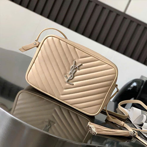 Bảng Màu Túi Xách YSL LOU Quilted Leather Camera Bag 520534 Siêu Cấp Size 23 cm