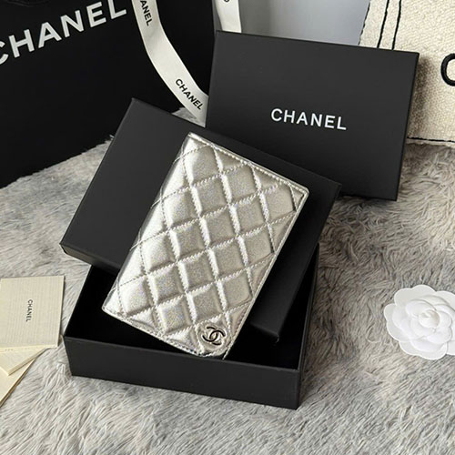 Bảng Màu Ví Đựng Hộ Chiếu Chanel Da Cừu A80385 Siêu Cấp Size 14.5cm