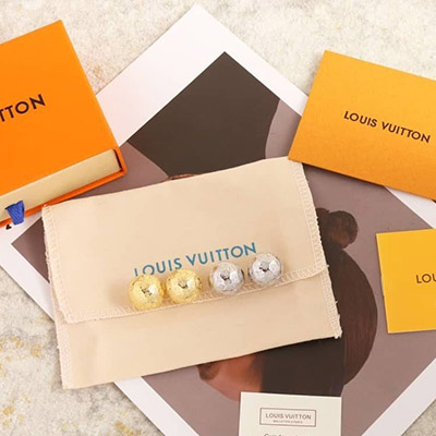 Bông Tay Louis Vuitton Trái Châu Siêu Cấp Cổ Điển Full Box