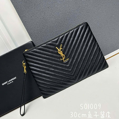 Cluth YSL S01009 Màu Đen Super Size 30 cm