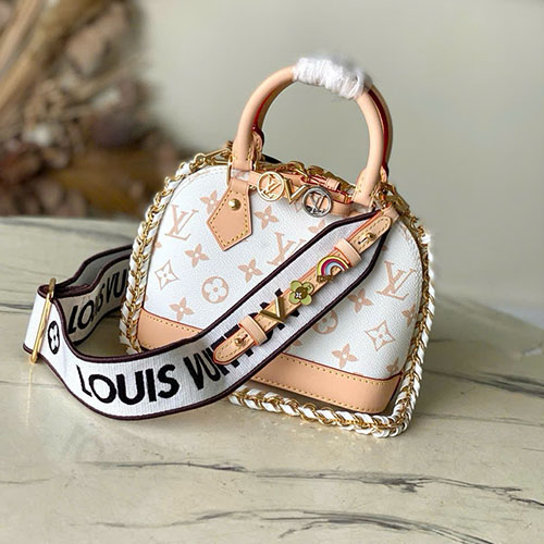 Dây Đeo Vải Bản To LV Siêu Cấp