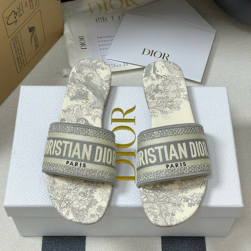 Dép Cao Gót Dior Dway Màu Trắng Siêu Cấp Size 35 – 39