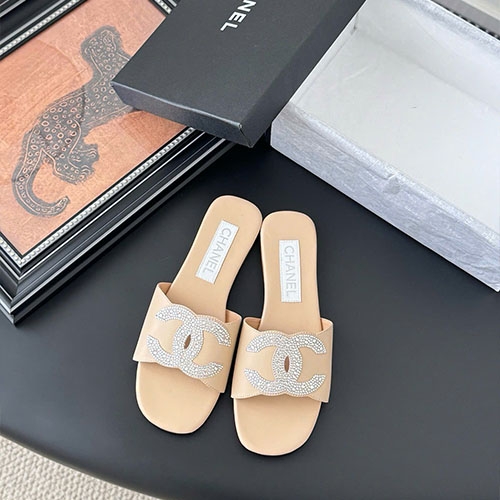 Giày Chanel 25K Mary Jane Màu Be Siêu Cấp Size 35 - 39