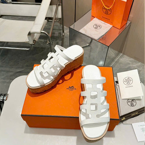 Dép Hermes H Đế Cao 6.5cm Siêu Cấp Size 35–40