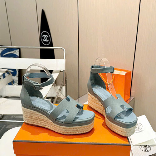 Dép Hermes H Màu Xanh Siêu Cấp Size 35–41