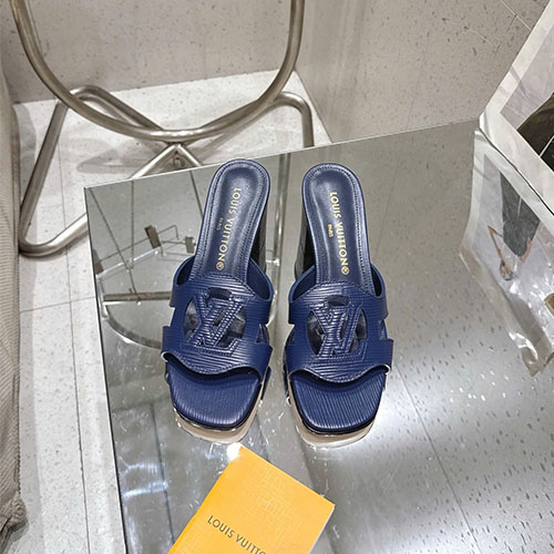 Dép LV Isola Flat Sandal LV Circle – Siêu cấp