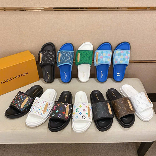 Dép LV Nam Mùa Xuân Hè Siêu Cấp Size 38 ~ 44