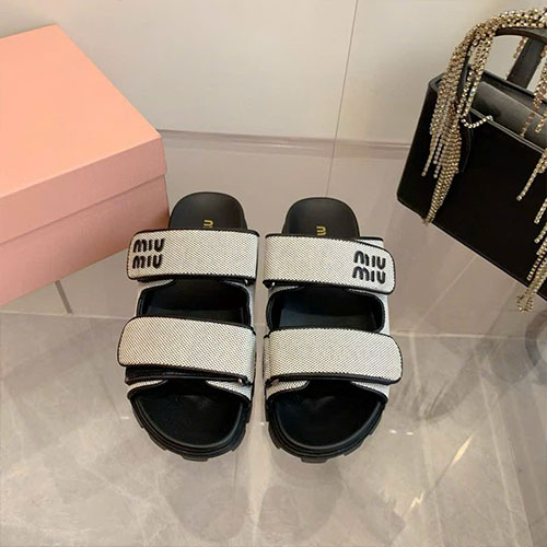 Dép Miu Miu Mùa Xuân Hè Siêu Cấp Size 35 ~ 40