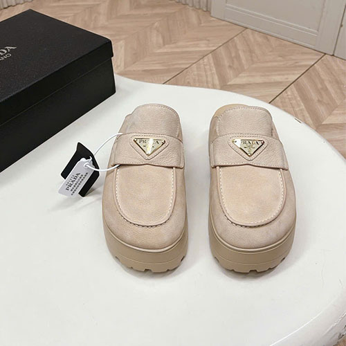 Dép Prada Platform Mule Logo Triangle 2026 – VIP