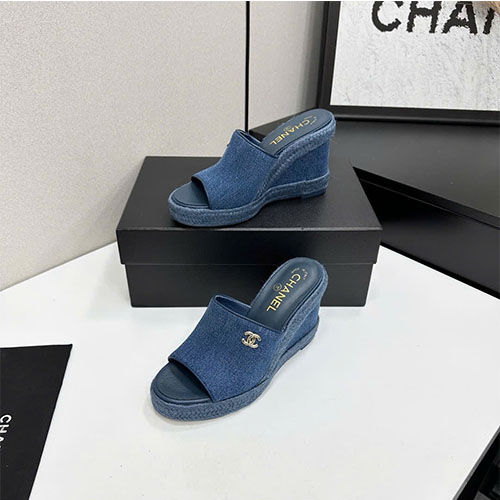Dép sandal Chanel dây thừng 2026 siêu VIP