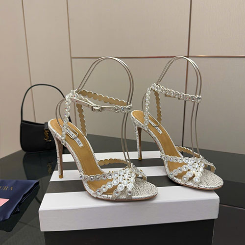 Giày Cao Gót Aquazzura Big Pineapple Siêu Cấp Size 36 ~ 39
