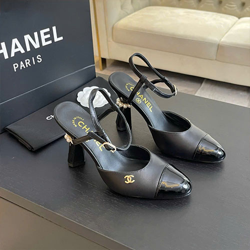 Giày cao gót Chanel 24P Ngọc Trai Siêu Cấp Size 35–39