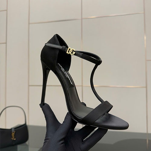 Giày Cao Gót Dolce & Gabbana 25SS Màu Đen Siêu Cấp Size 35-41