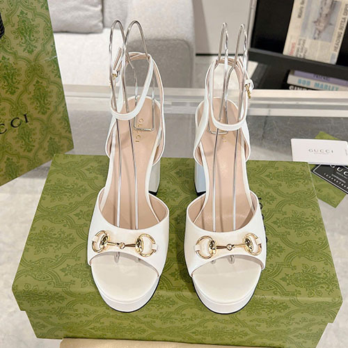 Giày Cao Gót Gucci Màu Trắng Siêu Cấp Size 35-42