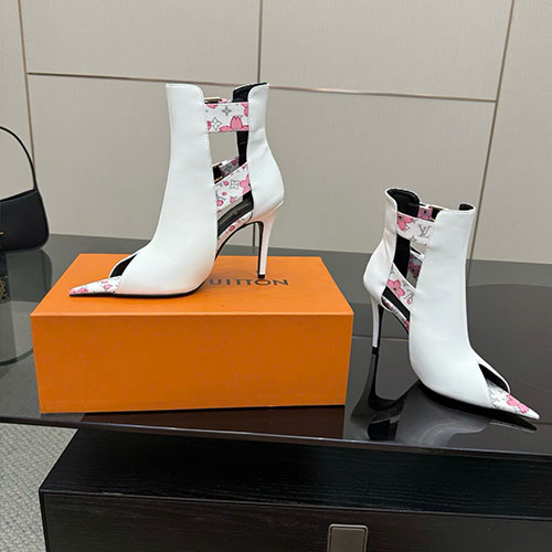 Giày Cao Gót LV Màu Màu Trắng Siêu Cấp Size 35-41