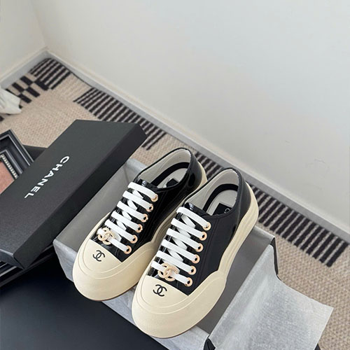 Giày Chanel 25C New Release Màu Đen Siêu Cấp Size 35 - 40