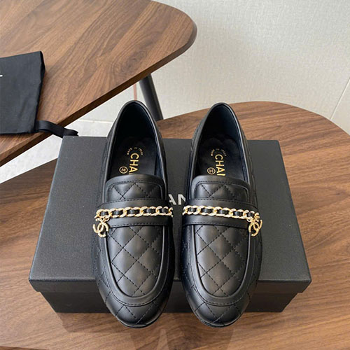 Giày Lười Chanel 25SS Màu Đen Siêu Cấp Size 35 ~ 41