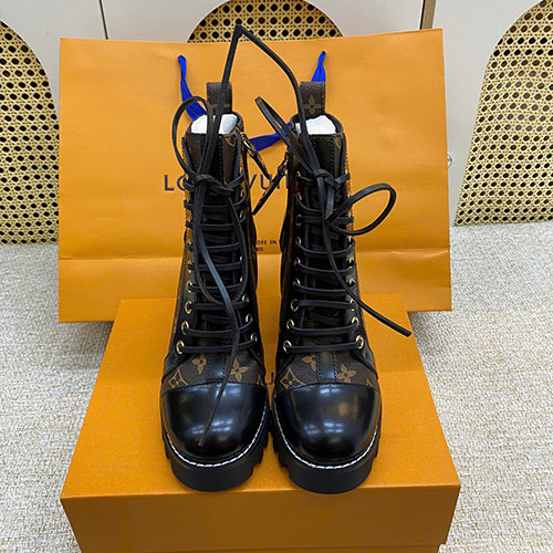 Giày LV Star Trail Ankle Boot 1A2Y7W Siêu Vip Size 37