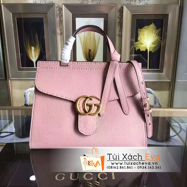 Túi Xách Gucci Marmont Nguyên Bản Size  Màu Hồng Đẹp