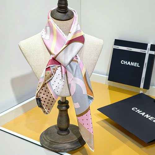 Khăn Choàng Chanel SCC2502 Siêu Cấp Size 90 cm