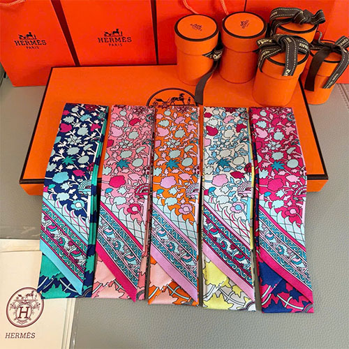 Khăn Quấn Túi Hermes Twilly Siêu Cấp Size 86 cm