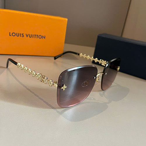 Mắt Kính LV Màu Nâu Mẫu Mới