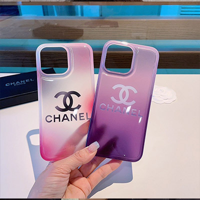 Ốp Lưng Chanel IMD Mềm Pha Lê Siêu Cấp Hồng & Tím Full Box