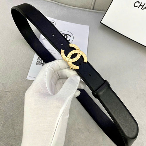 Thắt Lưng Chanel Da Bê Super Size 3.0 cm