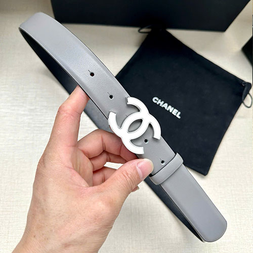 Thắt Lưng Chanel Da Bê Super Size 3.0 cm