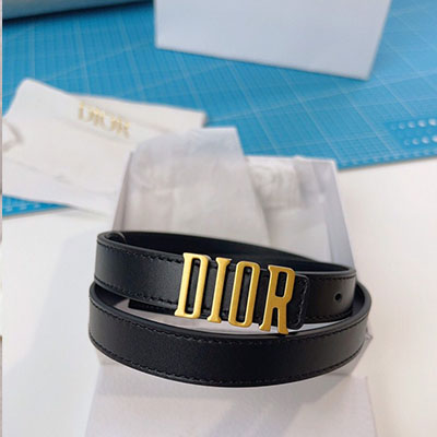 Thắt Lưng Dior logo Dior Siêu Cấp Màu Đen