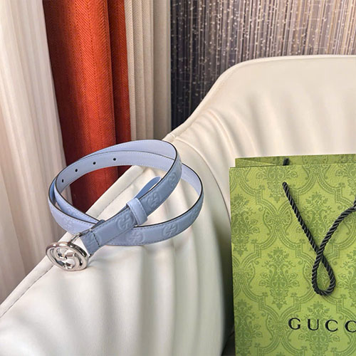 Thắt Lưng Gucci Họa Tiết Chữ Double G Siêu Cấp Size 2.0 cm