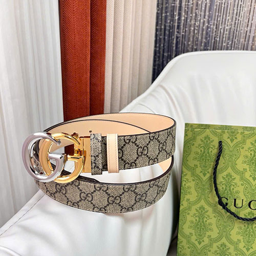 Thắt Lưng Gucci Họa Tiết Chữ Guccio Siêu Cấp Size 4.0 cm