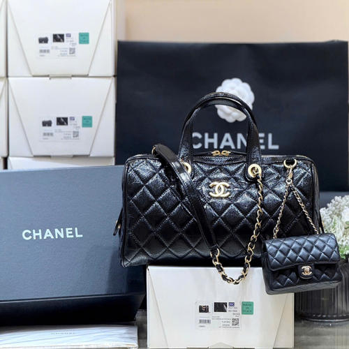 Túi xách Bowling Chanel 25A size 17cm Like Auth Phiên Bản Cao Cấp – Bộ Sưu Tập Métiers d’Art