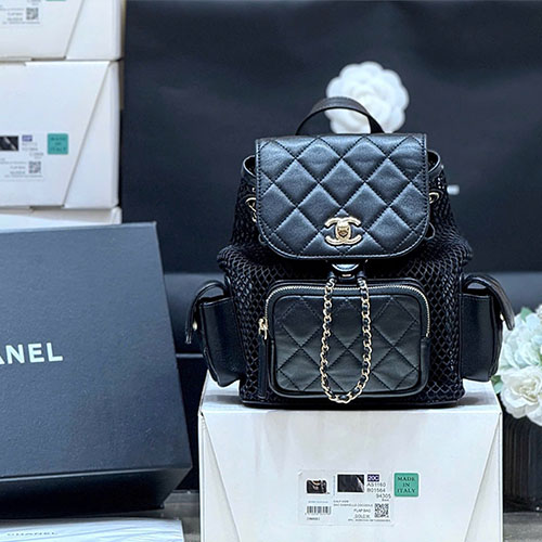 Túi Chanel 25S Mesh AS548400128 Màu Đen Like Auth Size 25 cm