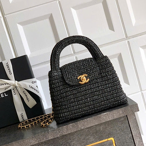 Túi Chanel 26C Early Spring AS4416 Kelly Màu Đen Siêu Cấp Size 19cm