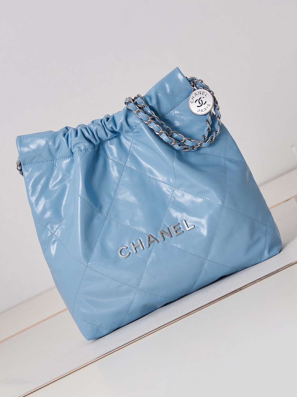 Túi Chanel AS3260 Siêu Cấp Mới Nhất Màu Xanh Biển Size 37cm
