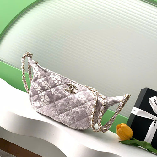 Túi Chanel Beach Bag AS5431 Màu Xám Siêu Cấp Size 29cm